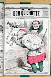 Cover of Le Don Quixote, number 200, Satirical in Colors