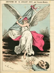Cover of Le Don Quixote, number 682, Satirical in Colors
