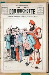 Cover of The Don Quixote, number 592, Satirical in Colors