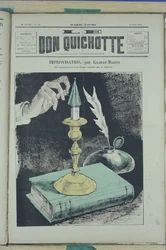 Illustration for the Cover of Le Don Quixote, No. 52