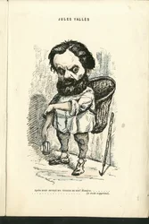 Illustration by Charles Gilbert-Martin (1839-1905) in Contemporary Grimaces