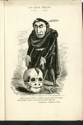 Illustration by Charles Gilbert-Martin in Contemporary Grimaces