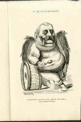 Illustration by Charles Gilbert-Martin in Contemporary Grimaces