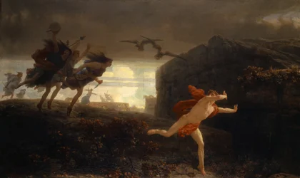 Pentheus Pursued by the Maenads