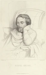 Portrait of Henri Heine