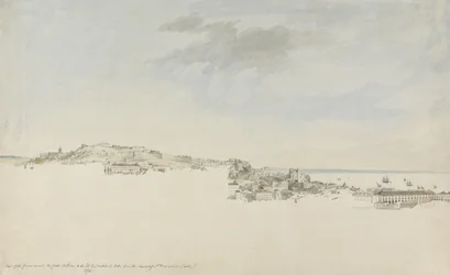 Lisbon, from the Convent of St. Francis da Citadel, 1774