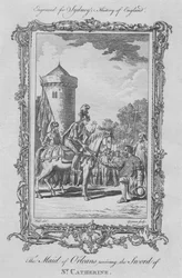 The Maid of Orleans receiving the Sword of St. Catherine, 1773