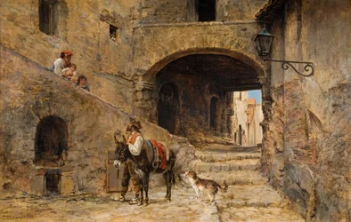 Anticoli Corrado on the Sabine Mountains, 1883