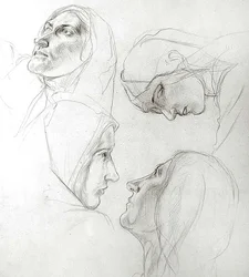 Study for the Wise and Foolish Virgins