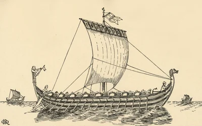 The Norman Ship Based on the Bayeux Tapestry