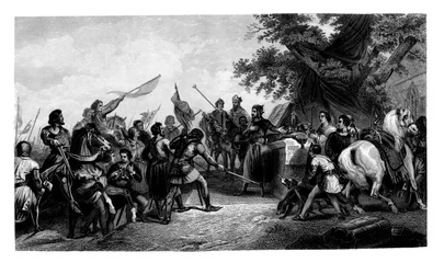 The Battle of Bouvines, 27 July 1214, 1875
