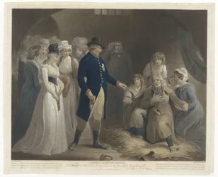 George III Visits the Prison in Dorchester with His Family