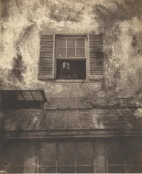 Auguste Vacquerie at a Window, Marine Terrace, c. 1853