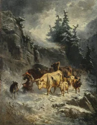 Herd in a Snowstorm