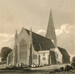 Horsham Church, 1835