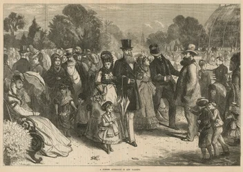 A summer afternoon in Kew Gardens, London