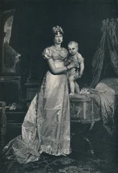 Maria Louisa and the King of Rome, 1812