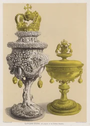 Loving cups, the property of the Barbers Company