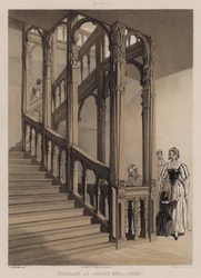 Staircase at Audley End, Essex