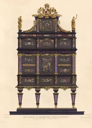 The cabinet at Badminton, Gloucestershire, the seat of his grace the Duke of Beaufort