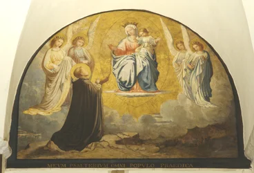 Virgin Delivering Rosary to San Damiano
