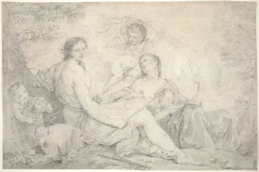 Hestia in a Mythical Landscape, c.1760