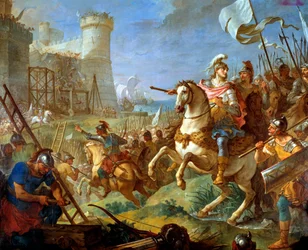 Siege of the City of Arles by Theodoric II, King of the Visigoths