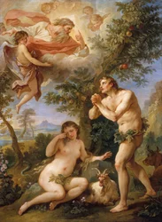 The Rebuke of Adam and Eve, 1740