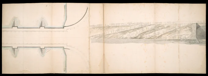 Designs of the Projected Bridge on the River Thames in London