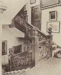House in High Street, Guildford, the Staircase