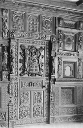 Panelling at Smithills Halls, Lancs