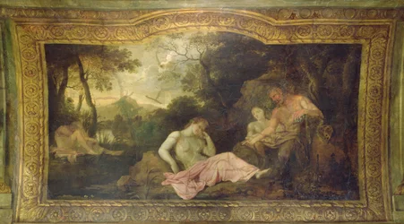 Ceiling of the Hôtel La Rivière (detail)