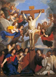 Crucifix with Angels, circa 1660