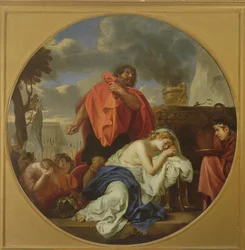 Jephthah About to Sacrifice His Daughter