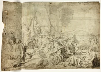 Moses Drawing Water from the Rock