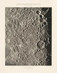 Photographic Chart of the Moon, plate III, April 27