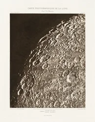 Photographic Chart of the Moon, plate V.A, August 13
