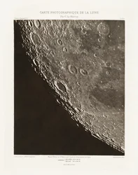 Photographic Chart of the Moon, plate XII.A, October 11
