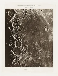 Photographic Chart of the Moon, plate XIX.A, December 26