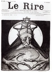 Caricature of the Family Rothschild from 