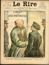 Cover of "Le Lire Rouge", Satirical in Colors