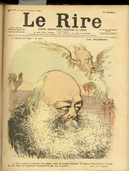 Illustration for the Cover of Le Rire