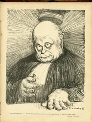 Illustration of Charles Leandre in Le Rire