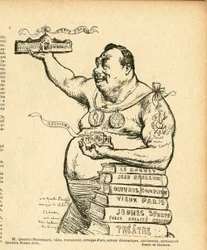 Le Lire, satire in black and white