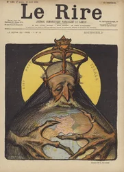 Rothschild, Illustration for Le Rire