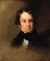 Portrait of Henry Wadsworth Longfellow (1807-82)