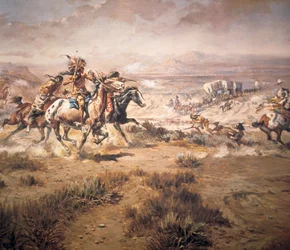 Attack on the Wagon Train