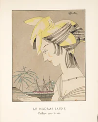 Le Madras Jaune, from a Collection of Fashion Plates