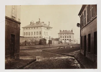 Barriere dItalie, from the Rue Gerard, Paris
