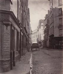 Rue de la Bûcherie, du cul de sac Saint-Ambroise fifth arrondissement, 1866-1868